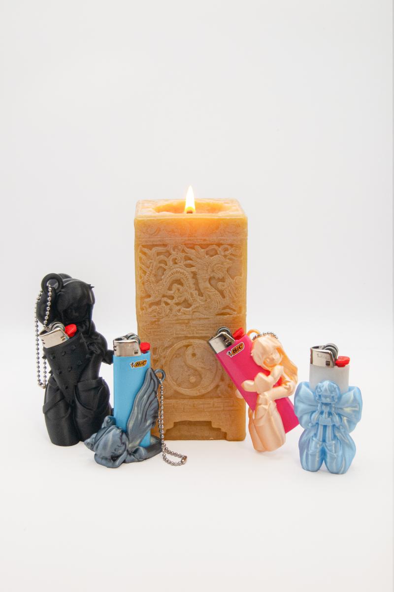 Punisher Lighter Keychain - Image 3