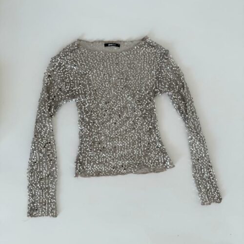 GINA TRICOT SEQUIN TOP