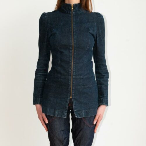 JEAN BODYCON TOP