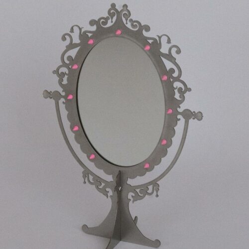 STUDDED VANITY MIRROR