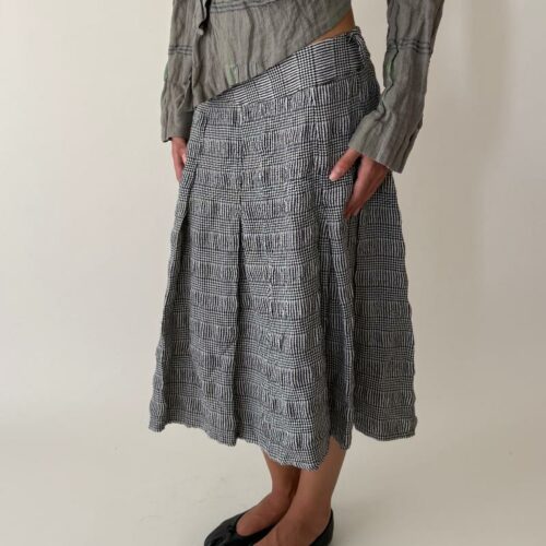 PLAID SKIRT