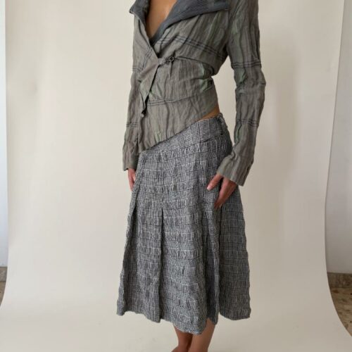 PLAID JACKET